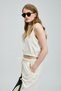 Karden Women's Knitted Undershirt Off-White - 4