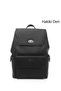 BLACK Heart Platinum Genuine Leather Large Size Women's Backpack B3484