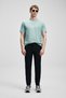 Larry Modern Graphic T-Shirt Light Green - 2