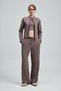 Jessy Knitted Women's Sweatpants Plum - 4