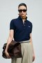 Anka Women's Polo T-Shirt Navy Blue - 5