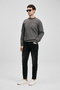 Wılıam Smart Jean Men's Trousers Slim Fit Anthracite - 4