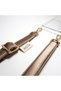 iPhone 15 Pro Satin Phone Strap Phone Case with Strap - Mink Color - 5