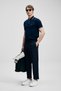 Hold Smart Men's Polo T-Shirt Navy Blue