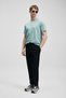 Larry Modern Graphic T-Shirt Light Green - 4
