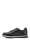 Navy Blue Antique Gön Platinum Genuine Leather Round Toe Lace Up Casual Men's Sneaker 38307 - 5