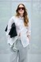 Barrı Women's Linen Shirt White - 4