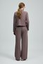 Jessy Knitted Women's Sweatpants Plum - 6
