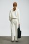 Alıce Women's Knitted Sweatshirt Off-White - 6