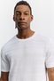 Men's Ecru Crew Neck Easy-Ironing Wrinkle-Resistant Regular Fit Knitwear T-Shirt A62Y5003 - 2