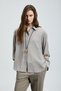 Mıla Women's Silk Shirt Mink - 3