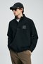 Hazel Erkek Sweatshirt Siyah - 4