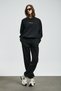 Alıce Women's Knitted Sweatshirt Black - 4