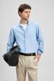 Sılvıa Men's Basic Shirt Regular Fit Blue - 4