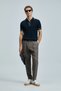 Dante Men's Cotton Sweater Dark Navy Blue