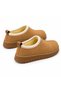 Men's Tan Suede Fur Lined High Sole Comfortable Casual Shoes Bt W1 - 3