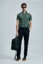 Vernon Smart Men's Polo T-Shirt Grass Green