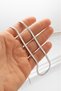 3mm x 50cm Snake Italian Steel Chain Necklace KA1174GM - 4
