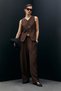 Ruma Women's Vest Brown - 2