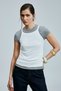 Isla Women's Sleeveless T-Shirt Off White - 4