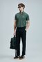 Vernon Smart Men's Polo T-Shirt Grass Green - 4