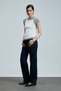 Isla Women's Sleeveless T-Shirt Off White - 2