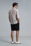 Peler Sports Men's Chino Shorts Slim Fit Black - 6