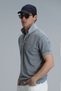 Vernon Smart Men's Polo T-Shirt Gray - 5
