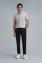 Warm Smart Men's Polo T-Shirt Stone - 2