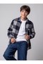 Quality Parts from Çelebi Store Checked Embroidered Boy's Shirt Jacket - 2