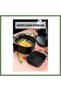 Hobibahçem Black Silicone Cooking Container Compatible with All Airfryers Hb006