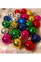 Christmas Tree Ornament 18 Pieces Colorful Christmas Ball Set 6 Pieces 4 Cm 12 Pieces 3 Cm Christmas Ball - 5