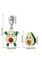 Avocado Charm Set of 2 - 6