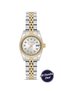 Gold and Silver-Toned Steel Case with Gem-Set Dial and Date Window Nm001001-03 Women's Watch - 3