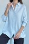 Women's Striped Patterned Shirt - 2