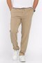 Self-Patterned Jogger Pants with Elastic Waist