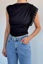 Women's ruched blouse - 2