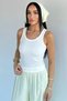 Front-Stoned Camisole Blouse