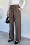 Women's Elastic Waist High Waist Palazzo Pants