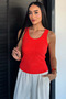 Front-Stoned Camisole Blouse