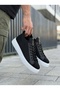 Zrc2423 Daily Comfortable Knitwear Men's Sports Shoes Black - 9