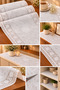 Lace Patterned Non-Slip Base Non-Perforated Pvc Oilcloth Coffee Table and Shelf Cover – Inside Cabinet, Drawer, and Kitchen Shelf Protective Cover - 2
