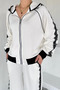 Gülseli Women's Scalloped Hooded Sweat Palazzo Pants Two-Piece Set - 4