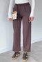 Buttoned Palazzo Trousers