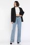 Double Leg Women's Mom Jean Denim Pants - 2