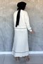 Women's Knitwear Skirt Cardigan Hijab Double Set (Available in S, M, L, XL) - 5