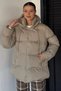 Women's Hooded Inner Lined Puffer Coat - 3