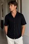 Men's Apache Collar Short Sleeve Shirt