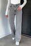 Women's High Waist Jean Denim Pants - 2