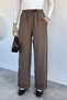 Women's Elastic Waist High Waist Palazzo Pants - 2